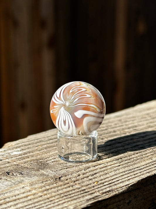 Agate Opal Squiggle Marble