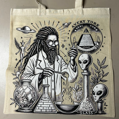 Double sided Tote Bags
