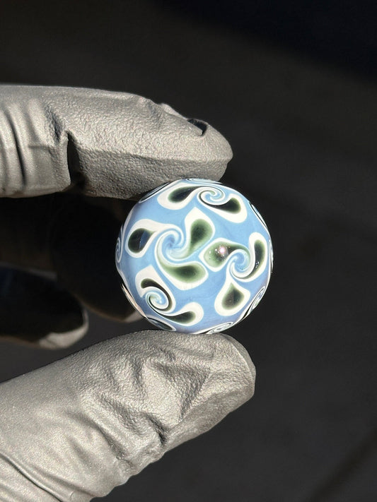 Hulk Pinwheel Marble